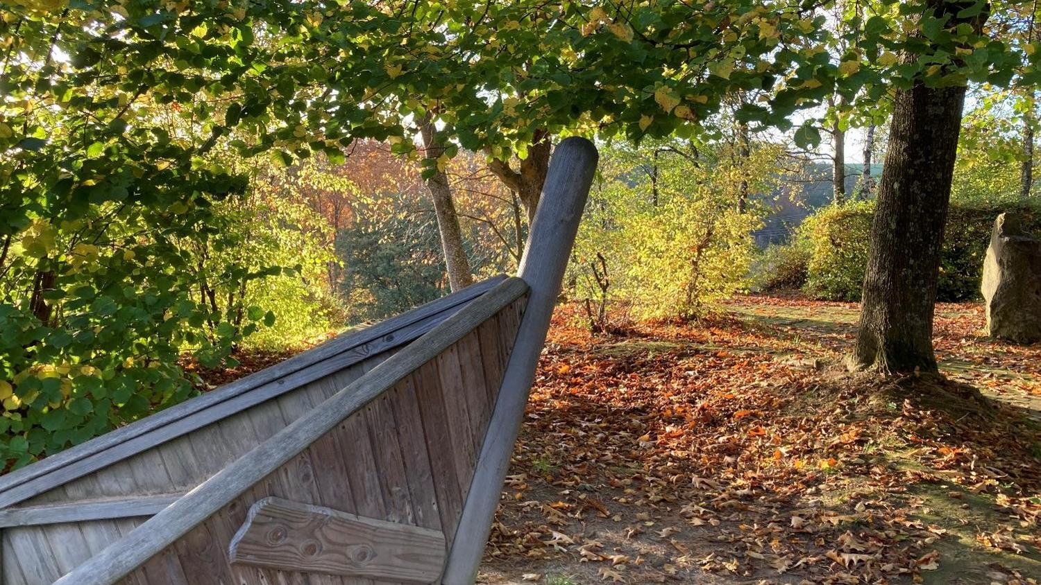 Arche Noah Marieberge Spielplatz im Herbst